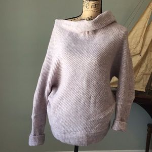 Anthropologie off shoulder sweater